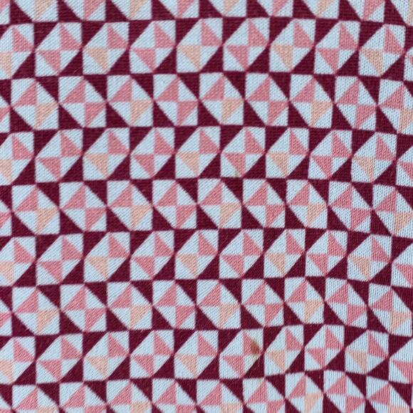 PAUL SMITH Size XXL Light Blue Multi Color Geometric Cotton Pullover - Picture 2 of 7